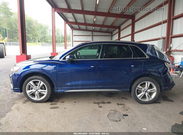 WA1DECF38M1056123 2021 AUDI Q3 Blue Vista interior de 360 grados