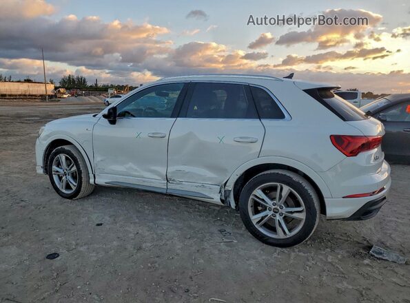WA1DECF38P1023045 2023 AUDI Q3 White Հետևի ձախ