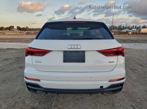 WA1DECF38P1023045 2023 AUDI Q3 White Հետևի տեսք