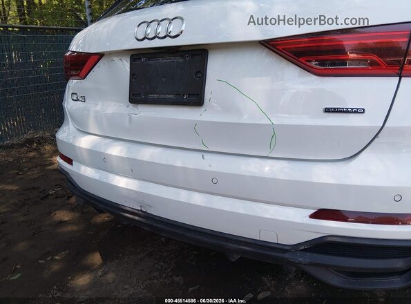 WA1DECF38R1052175 2024 AUDI Q3 White Вид спереду