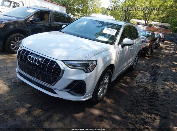 WA1DECF38R1052175 2024 AUDI Q3 White Передня ліва чверть