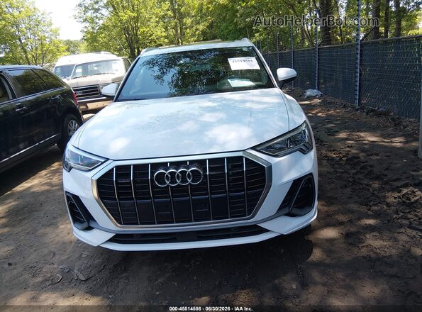 WA1DECF38R1052175 2024 AUDI Q3 White Вид щитка приладів