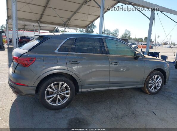 WA1DECF38S1094464 2025 AUDI Q3 Gray Սալոնի հետևի տեսք
