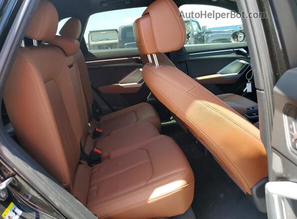 WA1DECF39M1030615 2021 AUDI Q3 Black Rear seats view