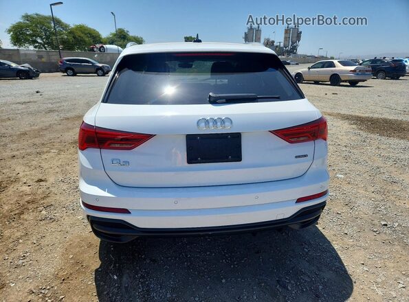 WA1DECF39M1137955 2021 AUDI Q3 White Widok z tyłu