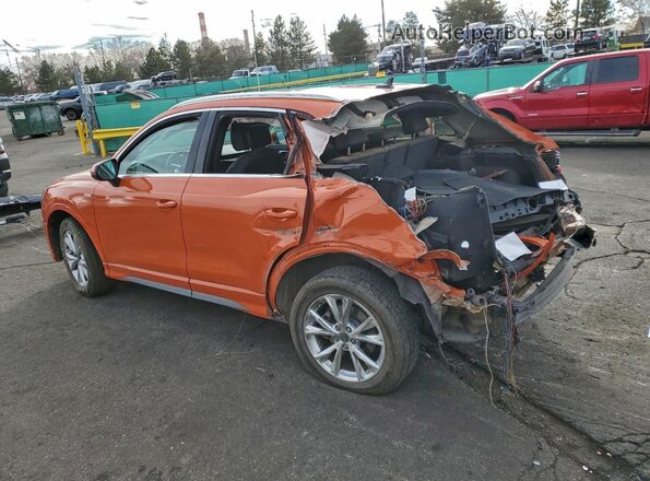 WA1DECF39N1150495 2022 AUDI Q3 Orange Հետևի ձախ