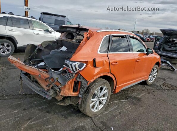 WA1DECF39N1150495 2022 AUDI Q3 Orange Հետևի աջ
