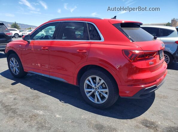 WA1DECF39R1057823 2024 AUDI Q3 Красный Задняя левая четверть