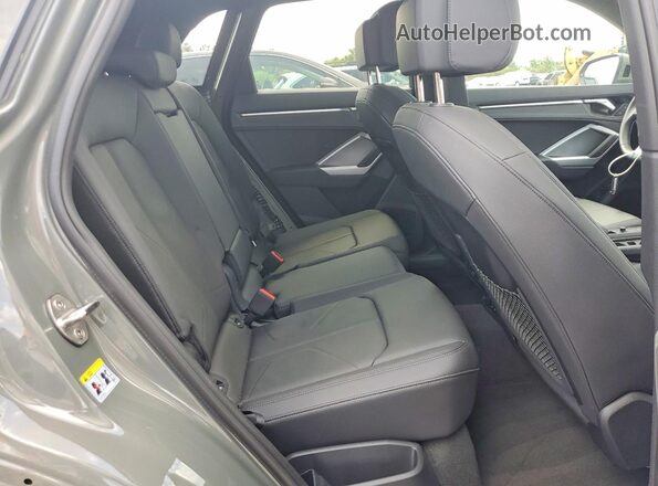 WA1DECF39S1033544 2025 AUDI Q3 Gray Հետևի նստատեղերի տեսք