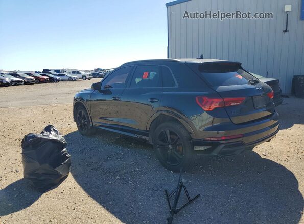 WA1DECF3XL1110083 2020 AUDI Q3 Black Rear left