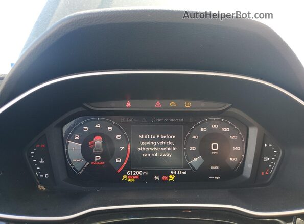 WA1DECF3XL1110083 2020 AUDI Q3 Black 