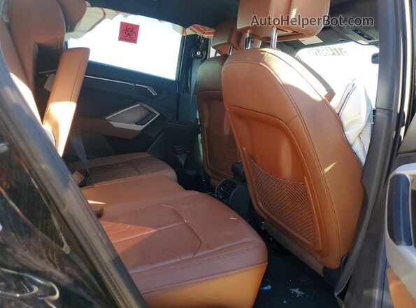 WA1DECF3XL1110083 2020 AUDI Q3 Black Rear interior view