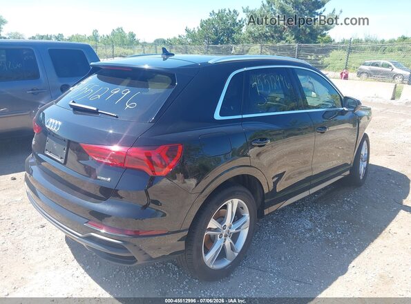 WA1DECF3XM1014777 2021 AUDI Q3 Black Задня права чверть