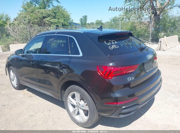 WA1DECF3XM1014777 2021 AUDI Q3 Black Задня ліва чверть
