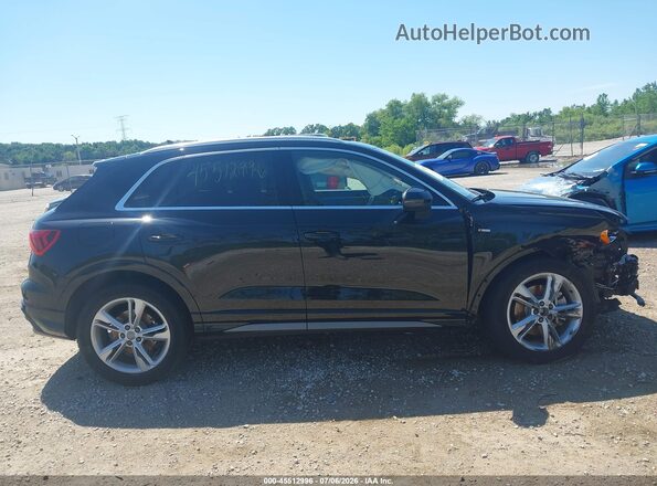 WA1DECF3XM1014777 2021 AUDI Q3 Black Вид задньої частини салону