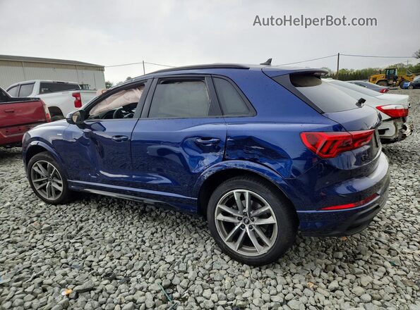 WA1DECF3XR1182250 2024 AUDI Q3 Blue უკანა მარცხენა