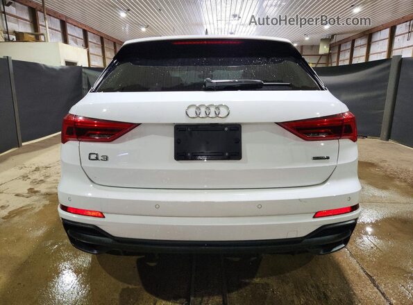 WA1DECF3XS1011732 2025 AUDI Q3 White Вид ззаду