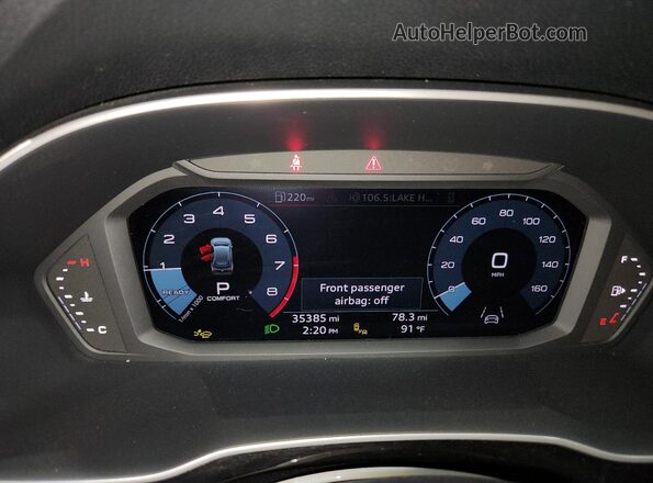 WA1DECF3XS1011732 2025 AUDI Q3 White 