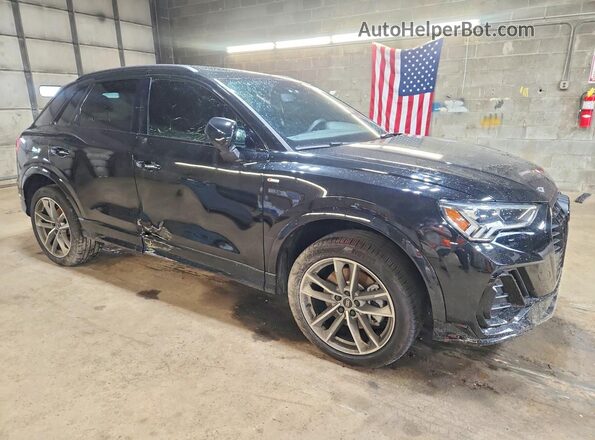 WA1DECF3XS1016784 2025 AUDI Q3 Черный Передняя правая четверть