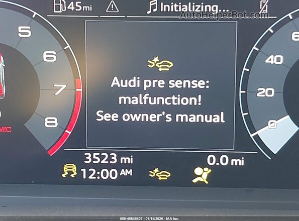 WA1DECF3XS1089931 2025 AUDI Q3 White Vista de los asientos traseros