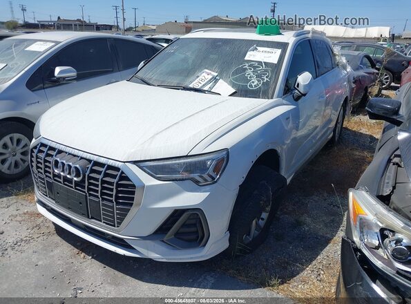WA1DECF3XS1089931 2025 AUDI Q3 White Vista tres cuartos delantera izquierda