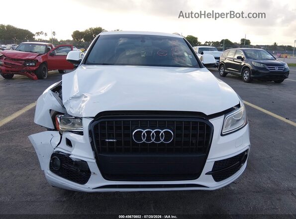WA1DVAFP4GA052470 2016 AUDI Q5 White Instrument cluster view