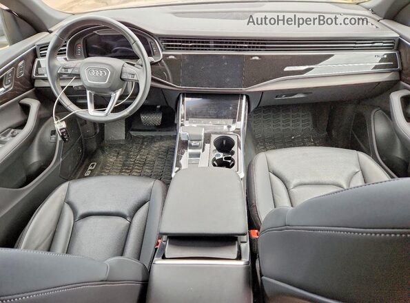WA1DVBF12PD030855 2023 AUDI Q8 Gray Առջևի վահանակի տեսք
