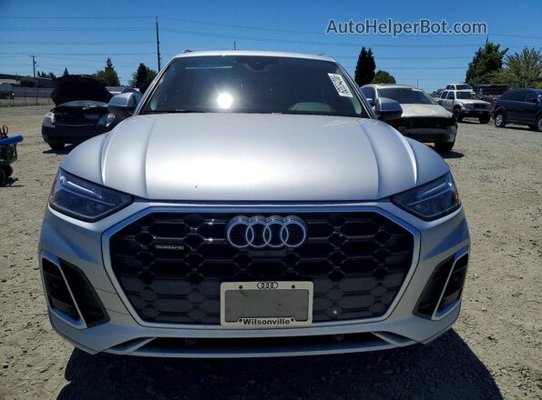 WA1E2AFY0M2062490 2021 AUDI Q5 Silver Դիմացի տեսք