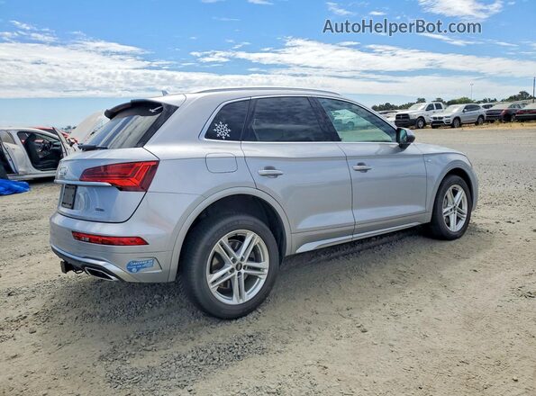 WA1E2AFY0M2089107 2021 AUDI Q5 Gray Trasero derecho