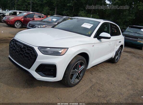 WA1E2AFY1S2020908 2025 AUDI Q5 White Передня ліва чверть