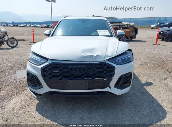 WA1E2AFY3R2033542 2024 AUDI Q5 White Instrument cluster view