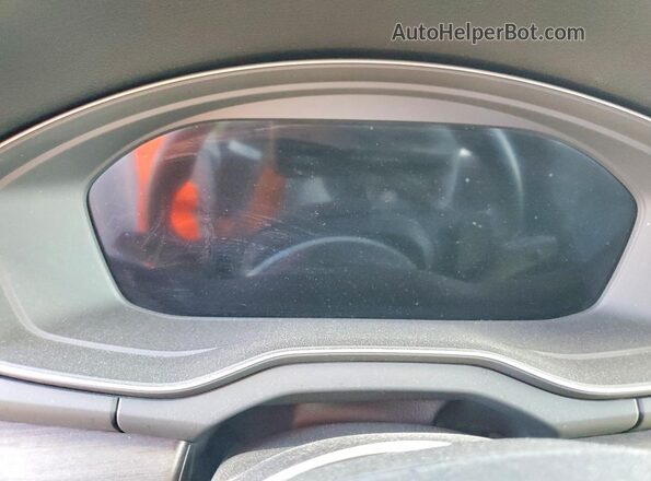 WA1E2AFY5S2034696 2025 AUDI Q5 White Вид щитка приладів