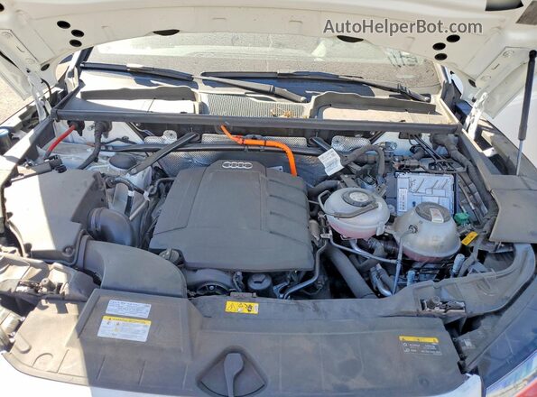 WA1E2AFY5S2034696 2025 AUDI Q5 White Вид підкапотного простору