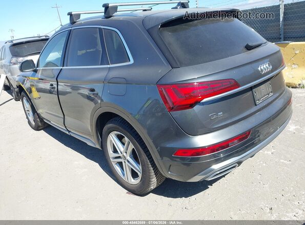 WA1E2AFY7M2069310 2021 AUDI Q5 Gray Задня ліва чверть