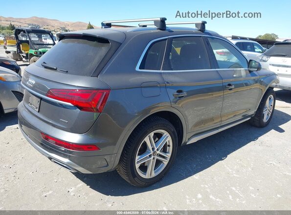 WA1E2AFY7M2069310 2021 AUDI Q5 Gray Задня права чверть