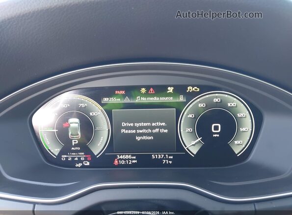 WA1E2AFY7M2069310 2021 AUDI Q5 Gray Вид задніх сидінь