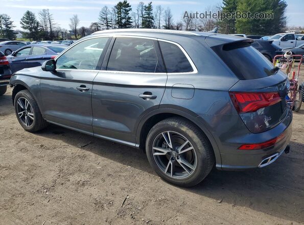 WA1E2AFY8L2065720 2020 AUDI Q5 Серый Задняя левая четверть