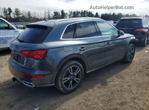 WA1E2AFY8L2065720 2020 AUDI Q5 Серый Задняя правая четверть
