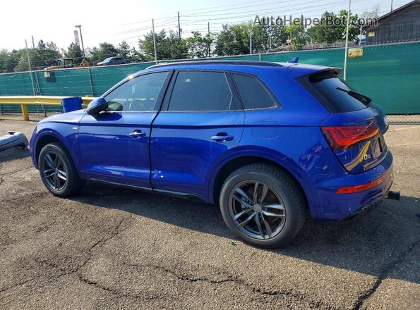 WA1E2AFY8N2088479 2022 AUDI Q5 Blue Задня ліва чверть