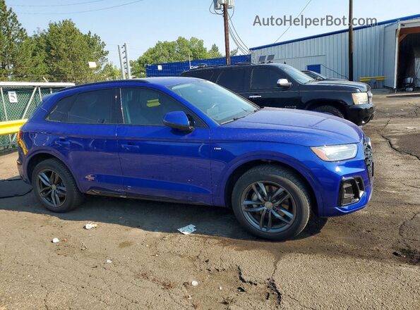 WA1E2AFY8N2088479 2022 AUDI Q5 Blue Передня права чверть