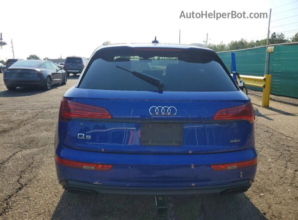 WA1E2AFY8N2088479 2022 AUDI Q5 Blue Вид ззаду