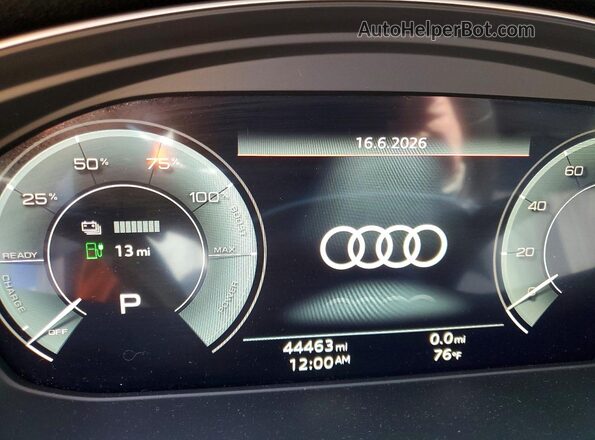 WA1E2AFY8N2088479 2022 AUDI Q5 Blue Вид щитка приладів