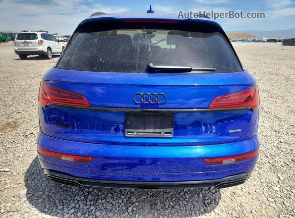 WA1E2AFY8R2017465 2024 AUDI Q5 Blue უკანა ხედი