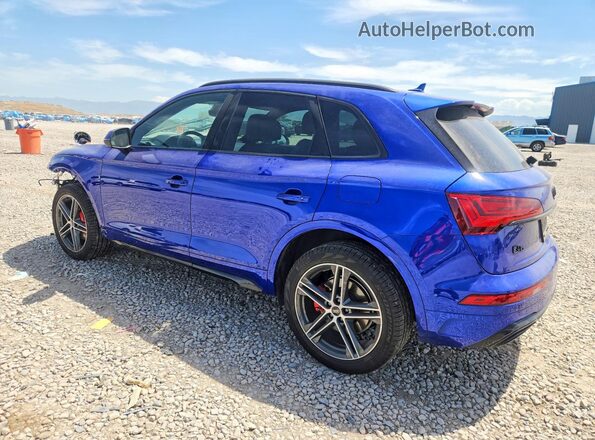 WA1E2AFY8R2017465 2024 AUDI Q5 Blue უკანა მარცხენა