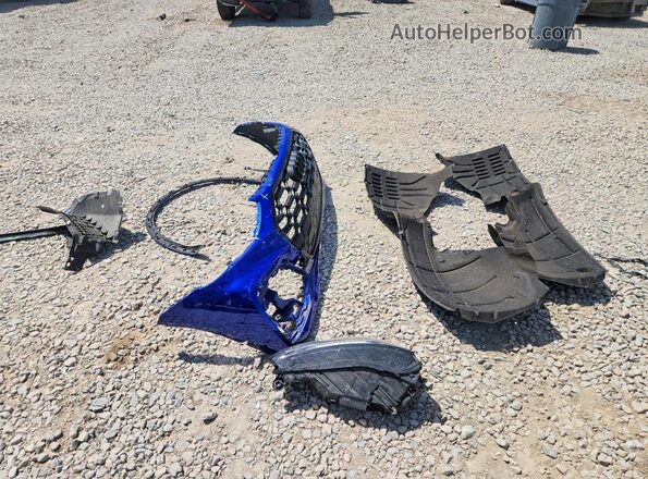 WA1E2AFY8R2017465 2024 AUDI Q5 Blue ძრავის განყოფილების ხედი