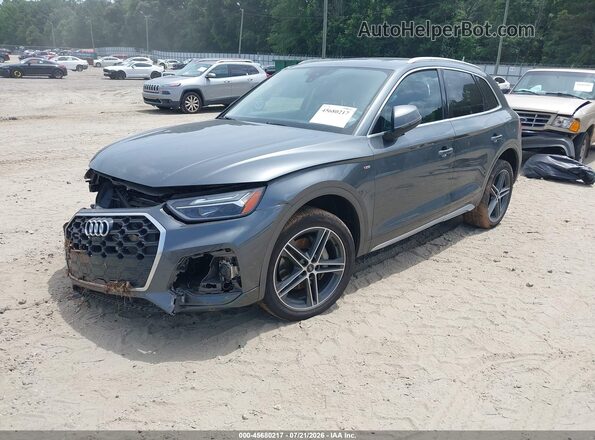 WA1E2BFY9M2108372 2021 AUDI Q5 Gray Vista tres cuartos delantera izquierda