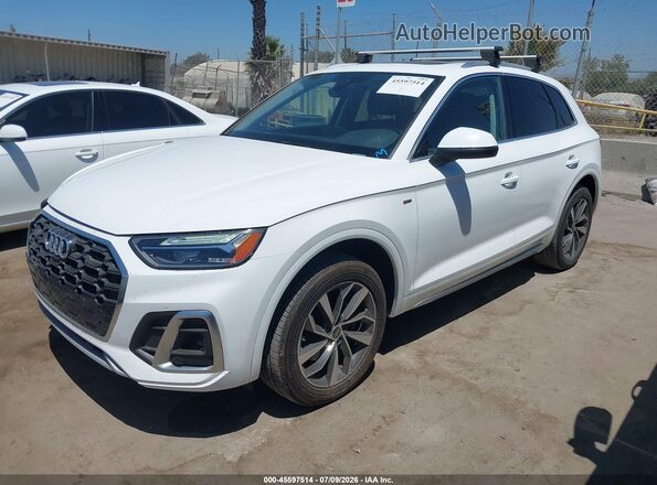 WA1EAAFY0P2031473 2023 AUDI Q5 Белый Передняя левая четверть