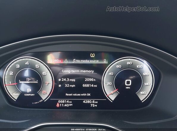 WA1EAAFY0P2031473 2023 AUDI Q5 Белый Вид задних сидений