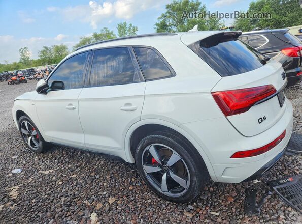 WA1EAAFY0R2048177 2024 AUDI Q5 White Задня ліва чверть