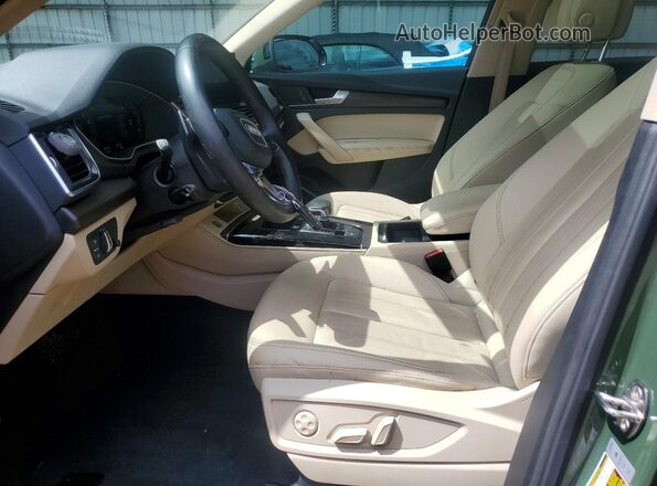 WA1EAAFY2N2108535 2022 AUDI Q5 Green Vista interior delantera